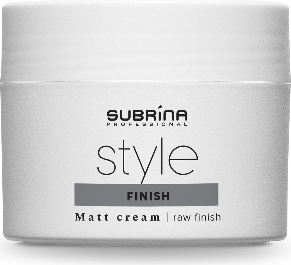 Subrina Professional Style Finish Matt Cream matný krém na vlasy 100ml 1 - ADAKO profesionálna vlasová kozmetika Subrina Professional Style Finish Matt Cream matný krém na vlasy 100ml