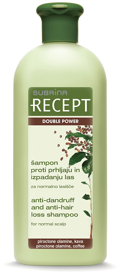 Subrina RECEPT Double Power šampón na vlasy 400ml 1 - ADAKO profesionálna vlasová kozmetika Subrina RECEPT Double Power šampón na vlasy 400ml