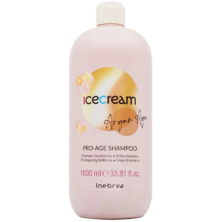 Inebrya ARGAN AGE - Pro-Age Shampoo /1000 ml/ 1 - ADAKO profesionálna vlasová kozmetika Inebrya ARGAN AGE - Pro-Age Shampoo /1000 ml/