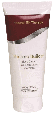Mon Platin Ochranný krém na vlasy s čiernym kaviárom Thermo Builder 200 ml 1 - ADAKO profesionálna vlasová kozmetika Mon Platin Ochranný krém na vlasy s čiernym kaviárom Thermo Builder 200 ml
