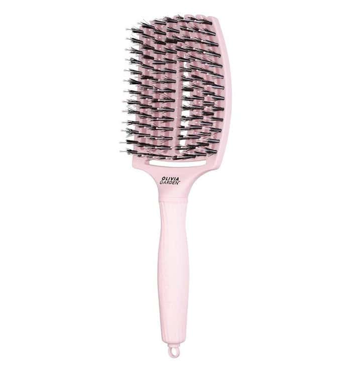 Olivia Garden Fingerbrush Combo Pastel Pink L 1 - ADAKO profesionálna vlasová kozmetika Olivia Garden Fingerbrush Combo Pastel Pink L
